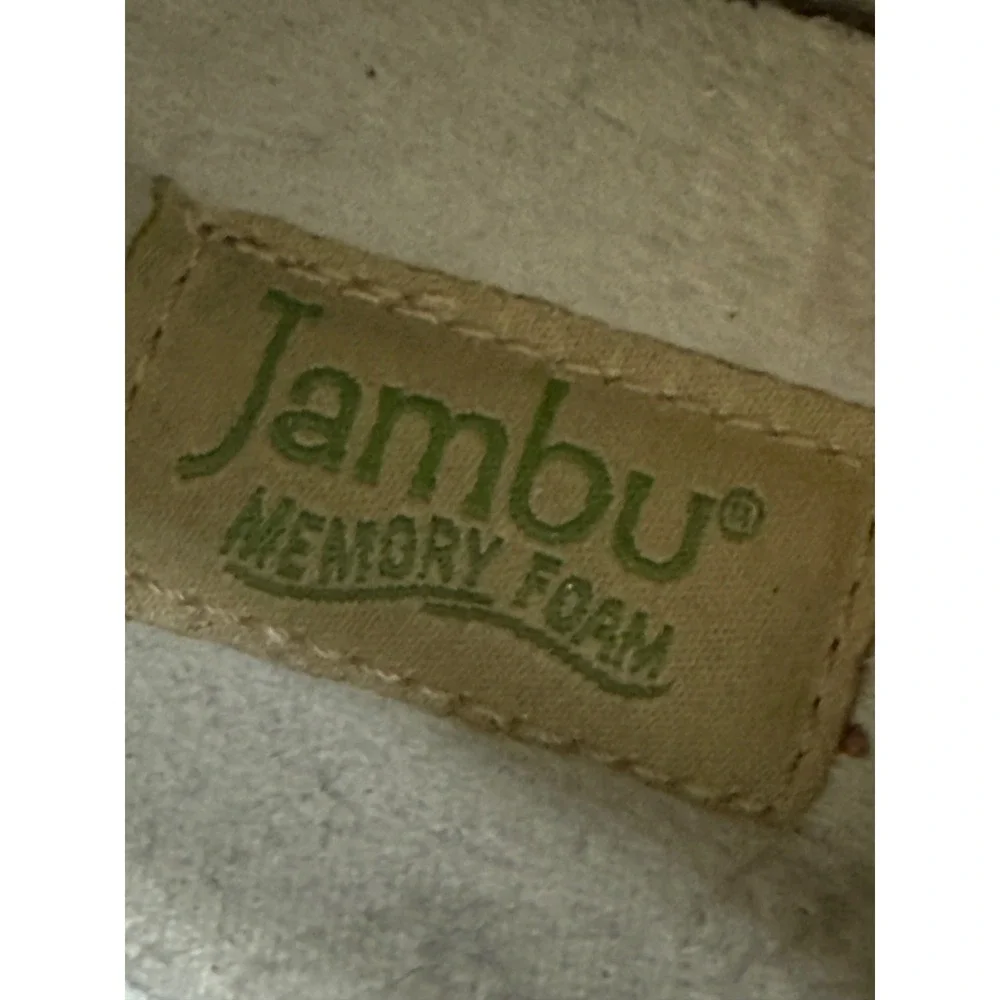 Jambu Bary Booties Burgundy Leather Water Resistant Memory Foam comfort 8.5M
